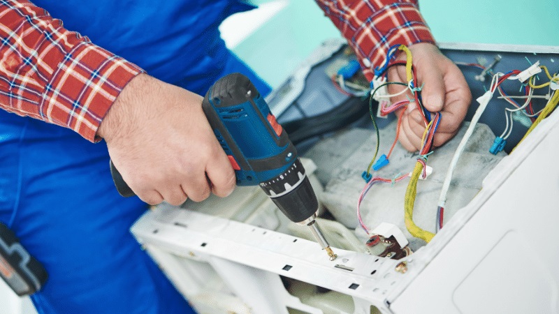 Büyükçekmece Protherm Protherm çamaşır makinesi kart tamiri – Su almama arızası orijinal parça ile giderildi. - Teknik servis örneği